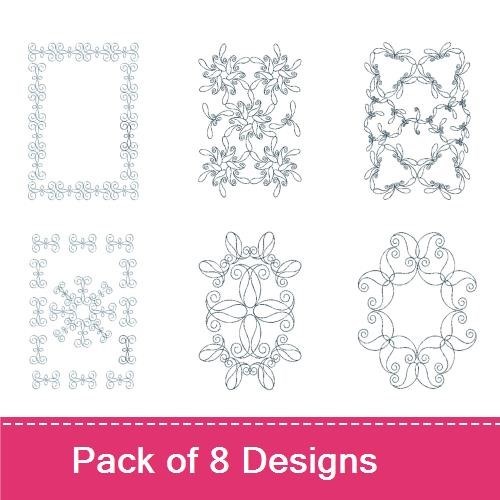 Designer Quilt Feathers 6