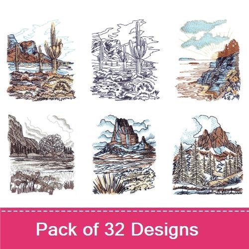 World Scenery Frameables