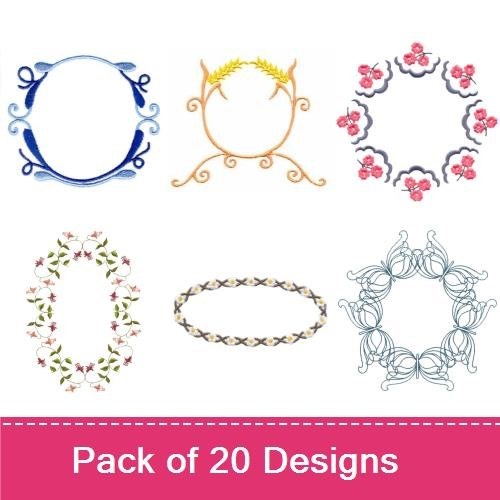Oval Frames & Borders