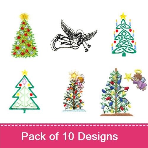 Christmas Angels & Trees