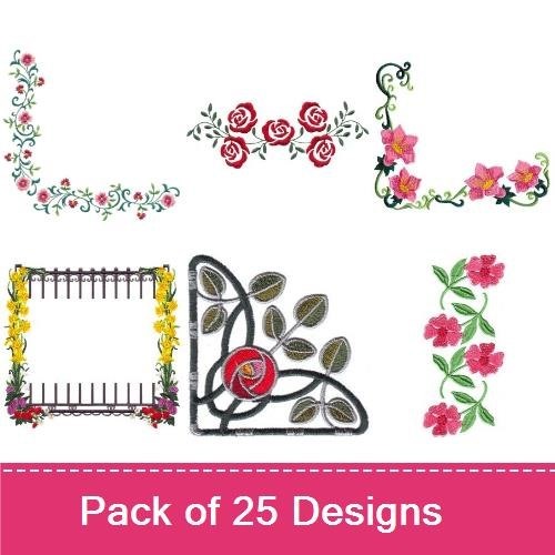 Flowers & Border Embellishments