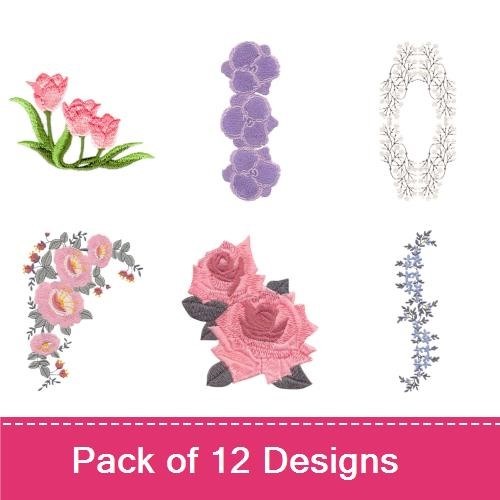 Stunning Floral Borders
