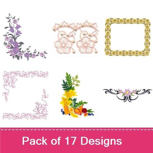 Breathtaking Floral Borders