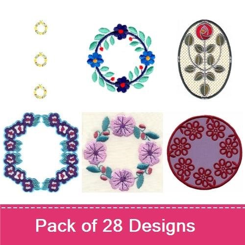 Floral Wreaths & Circles