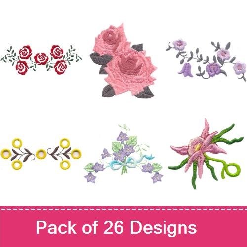 Beautiful Floral Embellishments