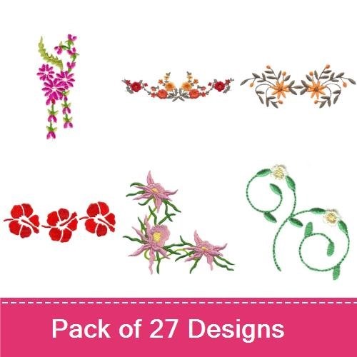Flower Borders & Edges