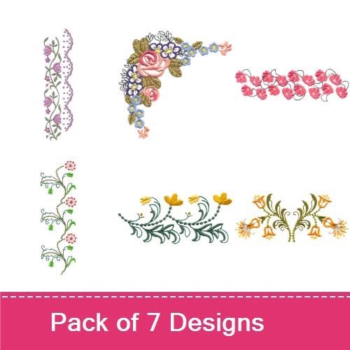 Gorgeous Floral Borders