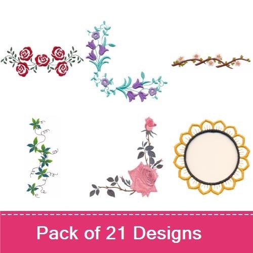 Lovely Floral Borders