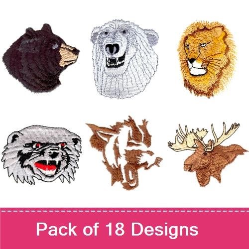 Awesome Wildlife Heads