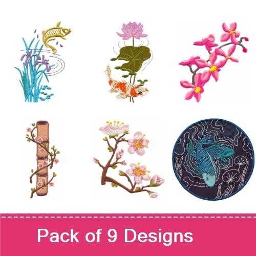Asian Cultural Flowers