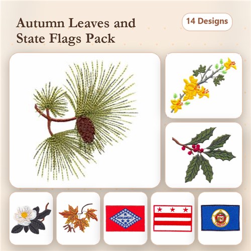 American Flags & Plants