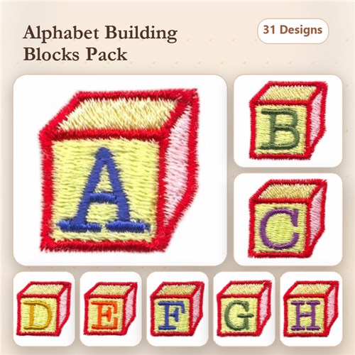 Building Block Alphabet