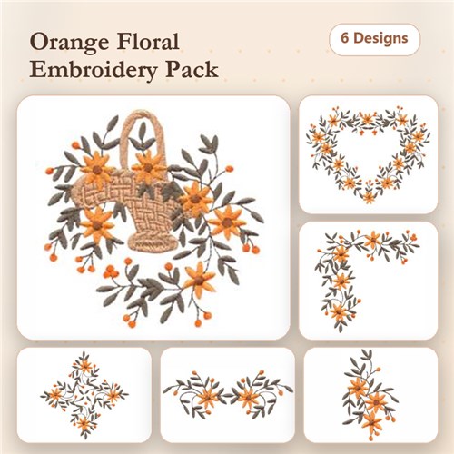 Floral Basket Set 2