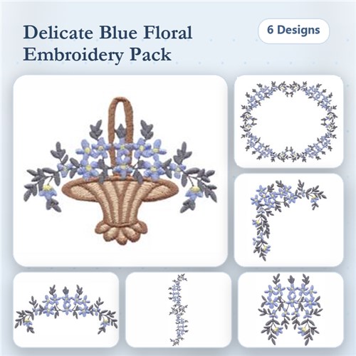 Floral Basket Set 3 Floral Basket Set 3