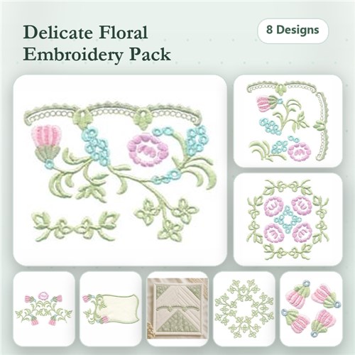 Floral Border Set