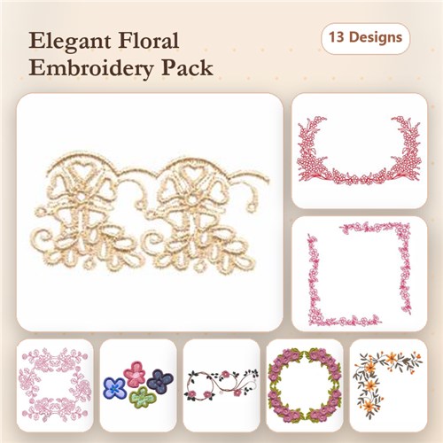 Floral Corners & Borders