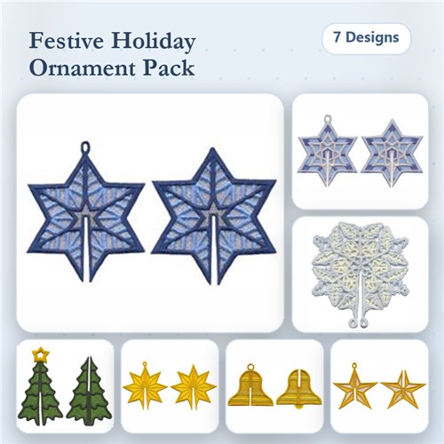 Interlocking Christmas Ornaments Interlocking Christmas Ornaments