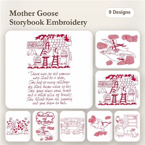 Redwork Nursery Rhymes Redwork Nursery Rhymes