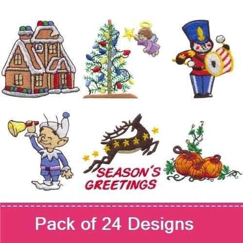 Microembroidery Festive Season