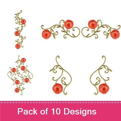 Petunia Blue Jean Embellishment