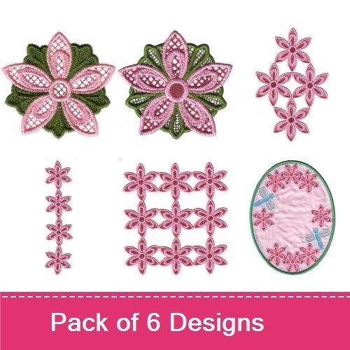 Pinkpetal Flowers Set