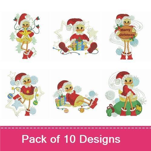 Cute Christmas Duck