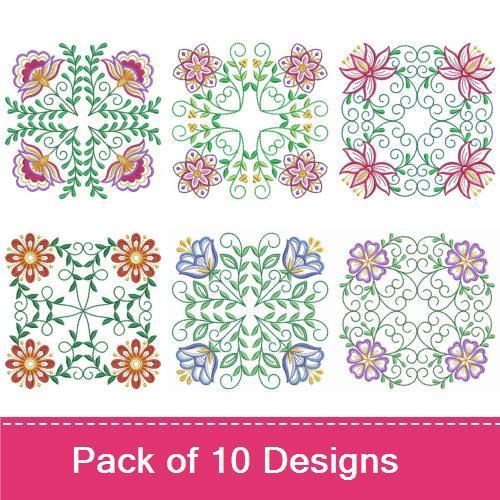 Vintage Jacobean Quilt