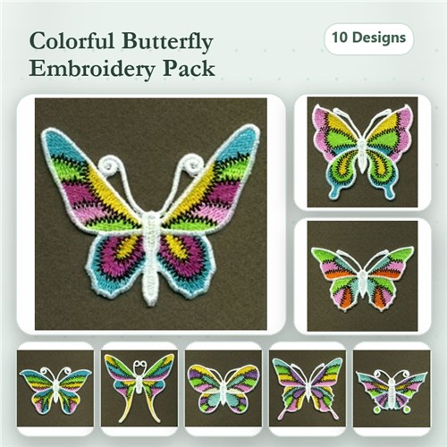 FSL Patchwork Butterfly