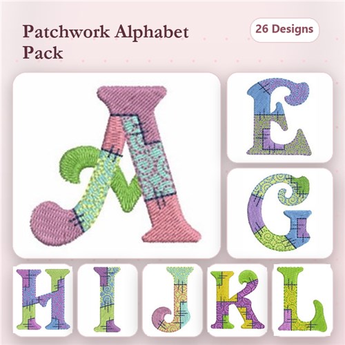 Patchwork Alphabet Patchwork Alphabet