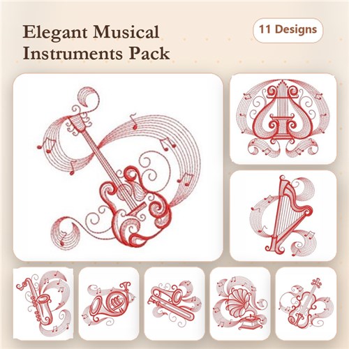 Redwork Musical Instruments