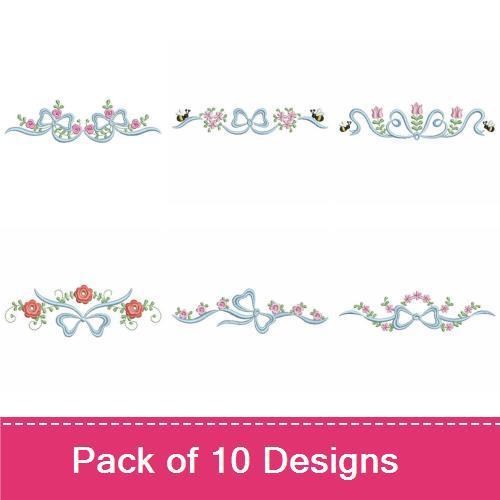 Heirloom Ribbon Borders