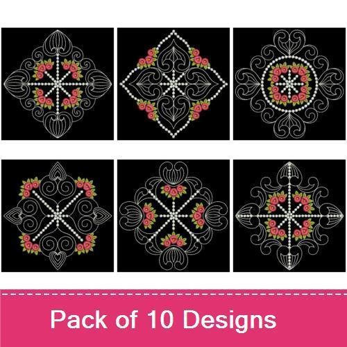 Candlewick Rose Quilt 2