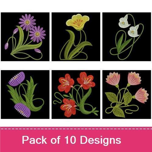 Art Nouveau Flowers