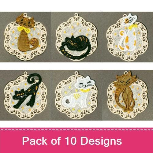 FSL Cat Ornaments