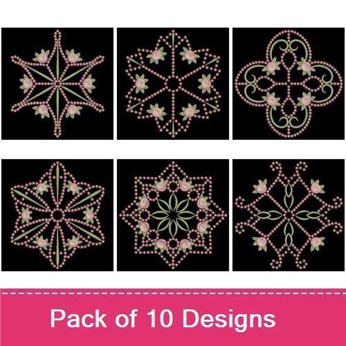 Candlewick Rose Quilt 3