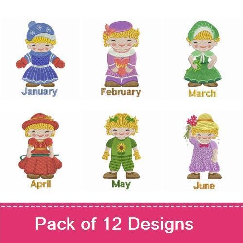 Month Dolls