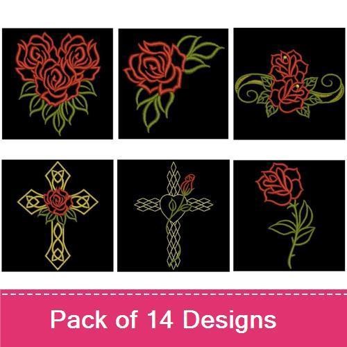 Rose Outlines