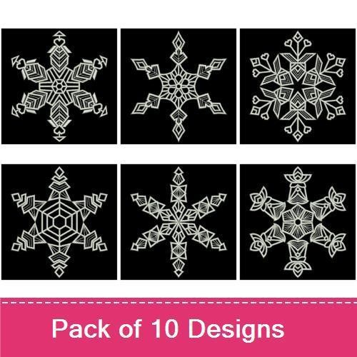 White Snowflakes Quilts
