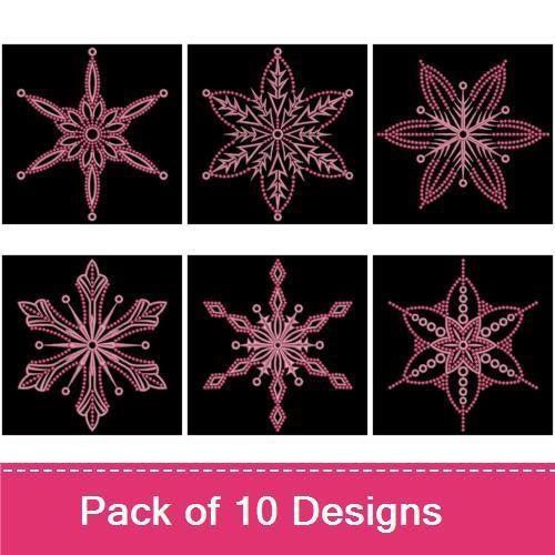 Candlewicking Snowflakes
