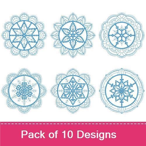 Artistic Snowflake Quilts