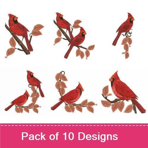 Autumn Cardinals