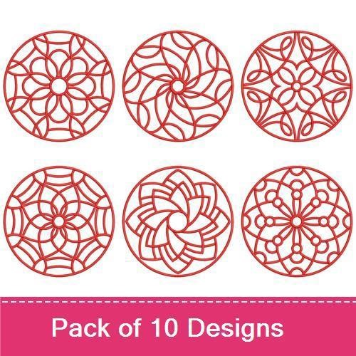 Redwork Circle