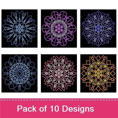 Fancy Candlewicking Quilt
