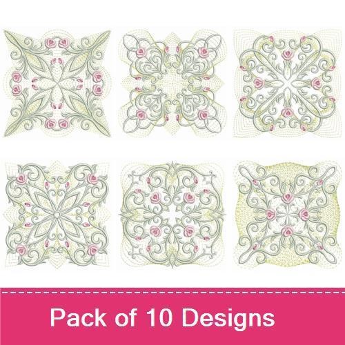 Rippled Rose Quilts