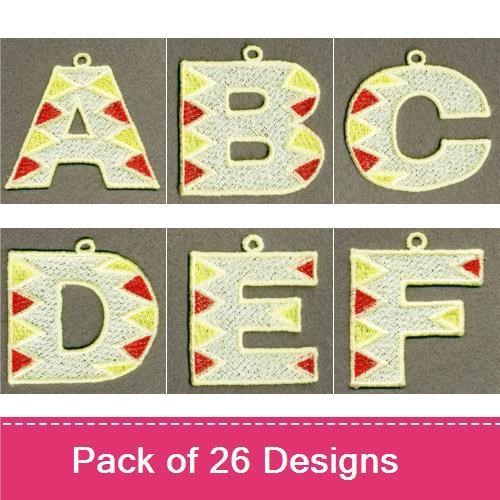 FSL Alphabets Ornament