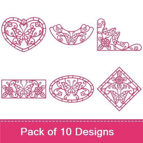 Satin Butterfly Deco