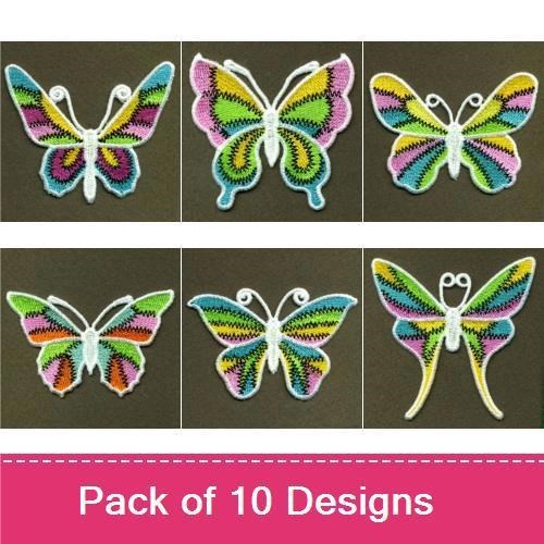 FSL Patchwork Butterfly