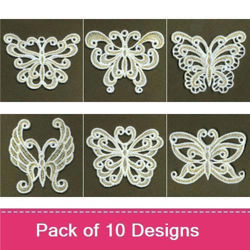 FSL Metallic Butterflies 1