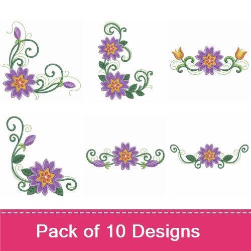 Heirloom Purple Flowers