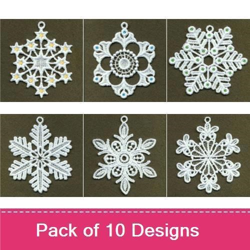 FSL Snowflake Ornaments